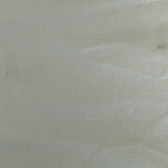 Threshold curtain natural white light filtering with gray trim 2 panels - Picture 6 of 13